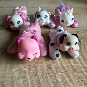 Lot of 5 Hasbro Puppy Kitty Unicorn Surprise Babies